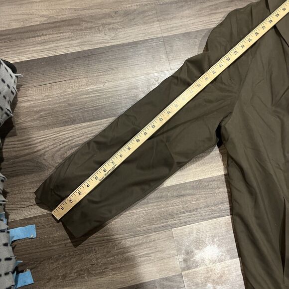 Ralph Lauren RN 21510 Brown Long Trench Over Coat Size 44L Mens - Picture 4 of 8